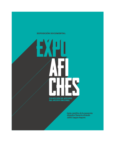 portada del libro Catálogo de la exposición documental EXPO AFICHES