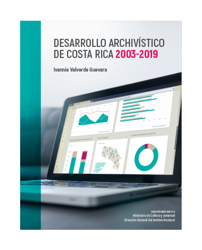 portada del libro Desarrollo Archivístico de Costa Rica 2003-2019