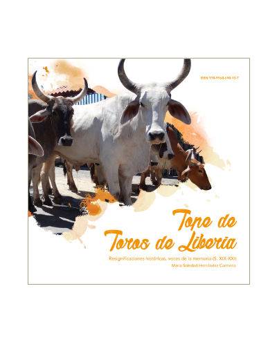 portada del libro Tope de toros de Liberia